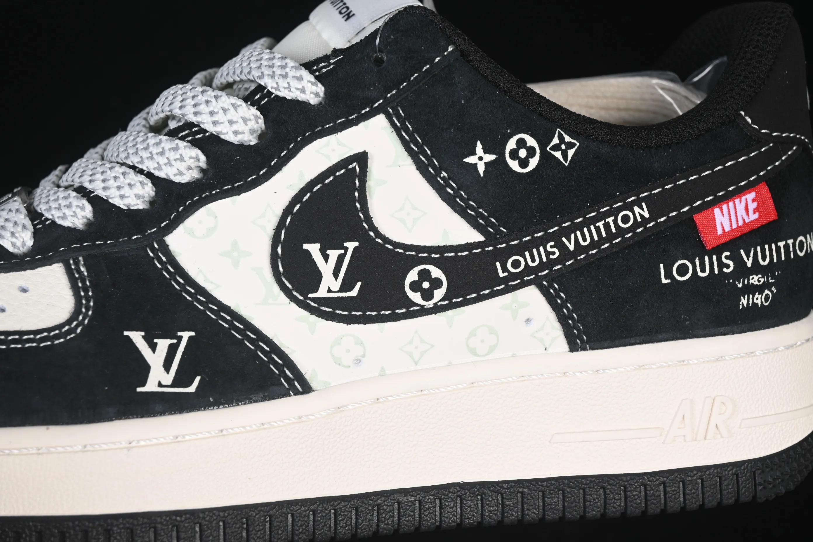 All categories Nk Air Force 1 Air Force series Nk Air Force 1 Low Air Force low-top Nike Air Force 1'07 Low LV joint woven label Air Force 1 low-top casual sneakers CX5050-Y26